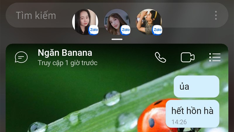 Mini chat trên Zalo