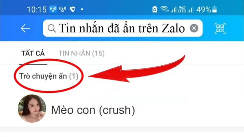 Cách để ẩn tin nhắn trên Zalo như thế nào?