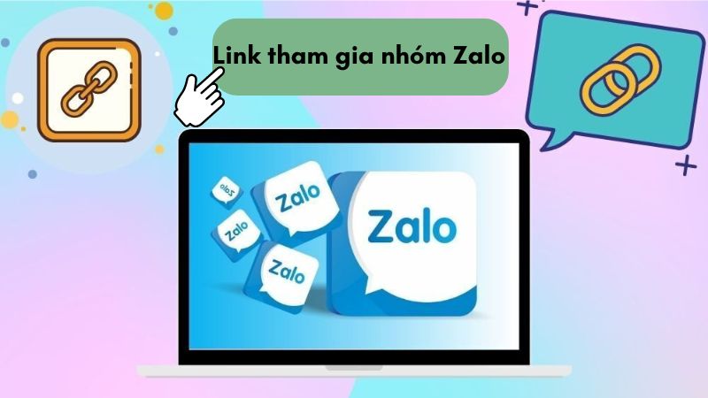 Zalo hỗ trợ người dùng tham gia nhóm bằng link liên kết